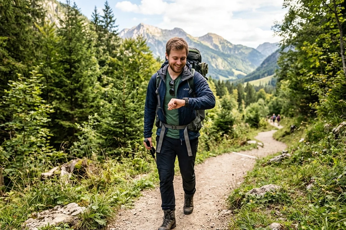 Target group persona summarising the motivations and expectations of hikers in the Stuttgart region